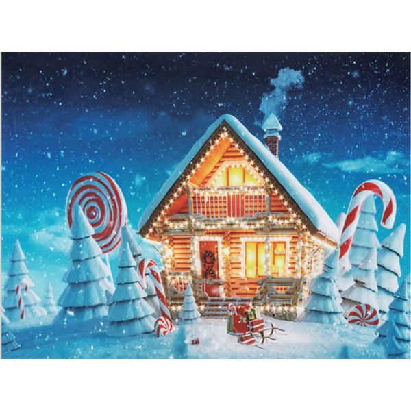 5D diamantmaleri Jul-tema 30x40cm (stil 22)