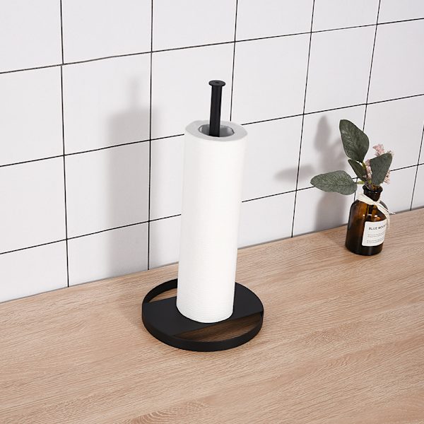 1 stk. Retrekkbar Papirhåndkleholder, Rustfritt Stål Papir T