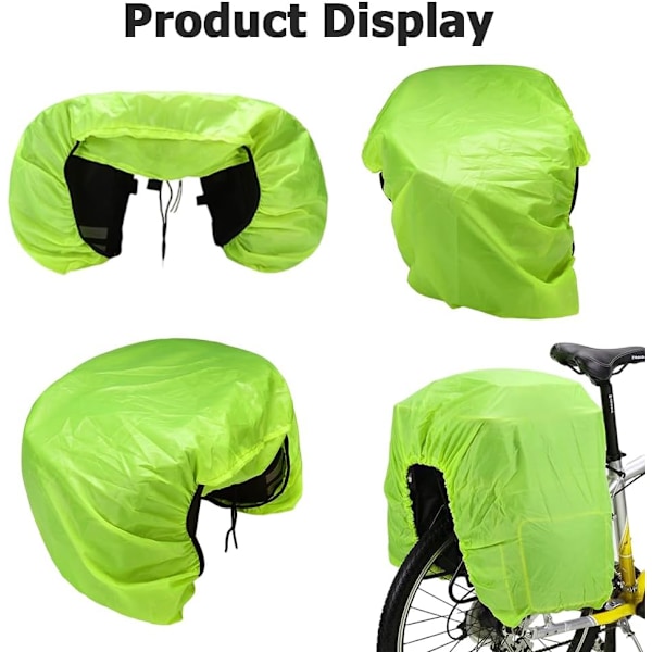 Cykelskydd Regn Vattentäta Cykelsadelskydd Bärbara Cykelregnskydd Förvaringspåsar för Mountainbike Landsvägscykel