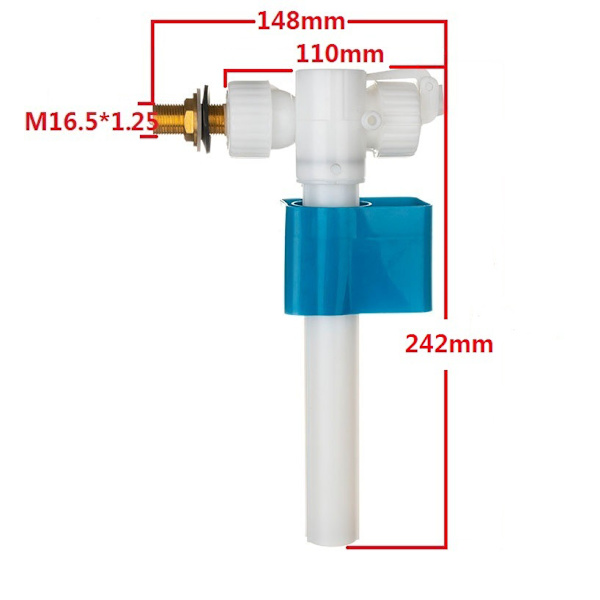 Float Valve Fyllningsventil Float Valve för plast- och keramisktank, F