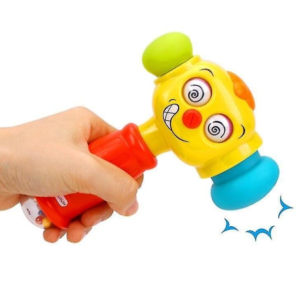 Pelaa Hammer With Music Lights Sound Baby Funny Musical Instr