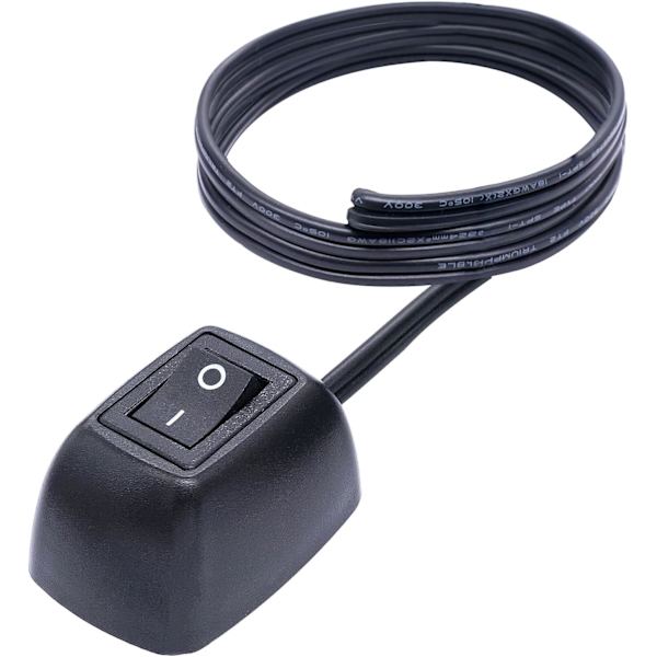 Bil DIY-bryter 12v-24v på/av-bryter limtype bilknappbryter