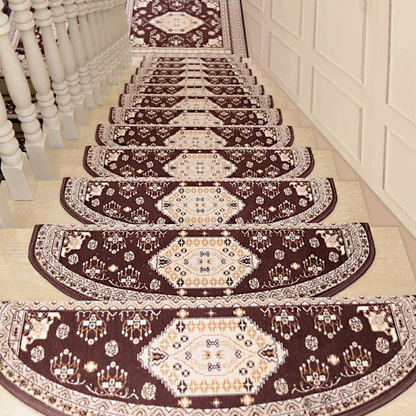 Set med 1 trappsteg - Inomhusmattor - 65 x 24 cm - Mjuk - med Nej