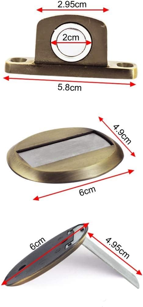 Stærk magnetisk metal dørstopper Heavy Duty dørstopper W