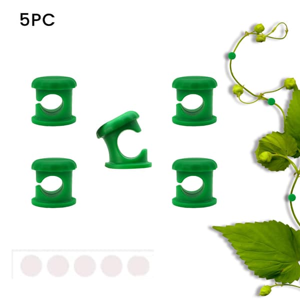 Træningsclips til klatreplanter - Holdbare - Til tomatplanter - Problemfri installation - Vertikale haveclips