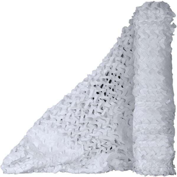 Desert White Netting Roll (3x6m) - Perfekt för kamouflage, jakt,