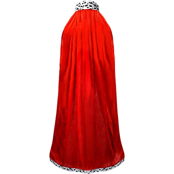 (90cm) Kongens Kappe Kostume Sceneoptrædener til Halloween Julekostumefest Tilbehør Sort D