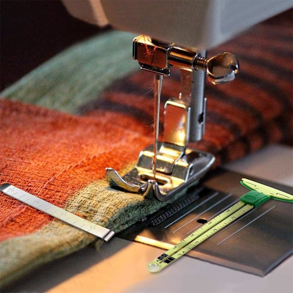 11,5 cm 12 st Fållklämmor Rostfritt Stål Sömnad Mätklämma Metall Sömnadsklämmor Fållning Quiltning Nålning Sömnadstillbehör Mätlinjal Quiltningsklämmor
