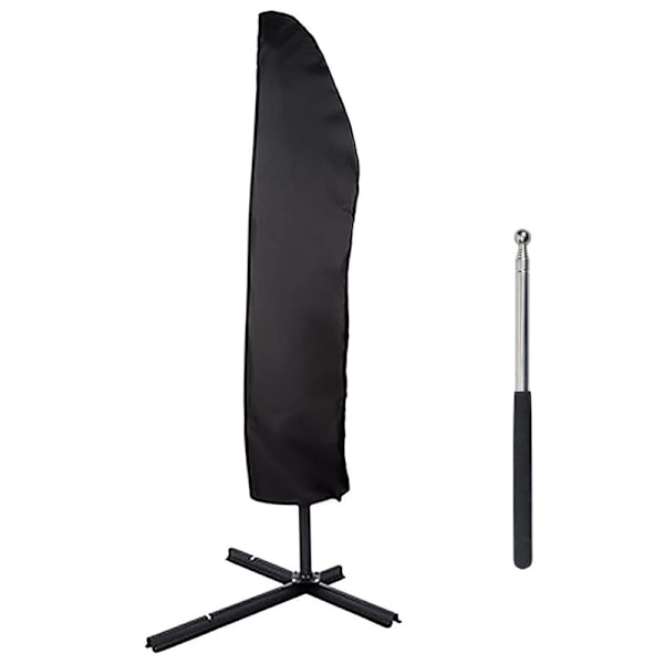 265x40/70/50cm, skyddande överdrag för utomhusparasol, offset-parasol