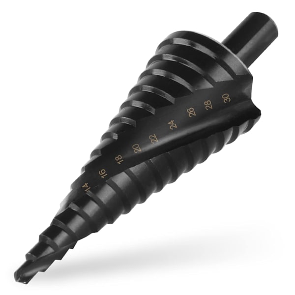Metallstegborr 4-32mm HSS Metallkonisk borr med triangulär skaft för skruvmejsel på Ste