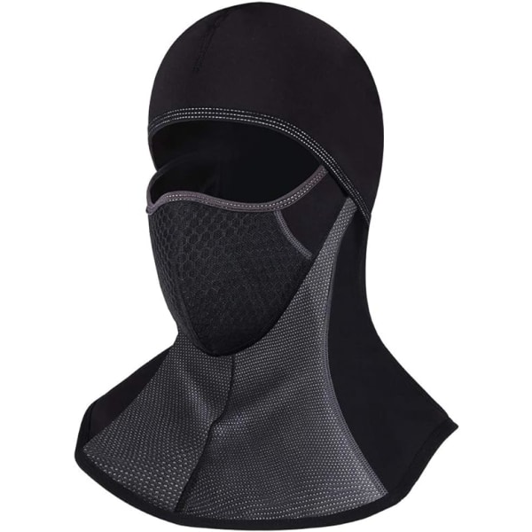 Svart Motorcykel Balaclava Balaclava Ski Cykelmask Moto Cross