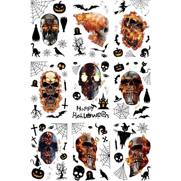 (1) Halloween-kauhutarrat, Halloween-kauhutarra auton tarra auton tarrat koristelu auton ikkunaan W