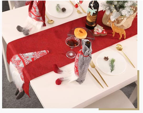 Julbordstablett, 6FT skandinaviska figurer tomte