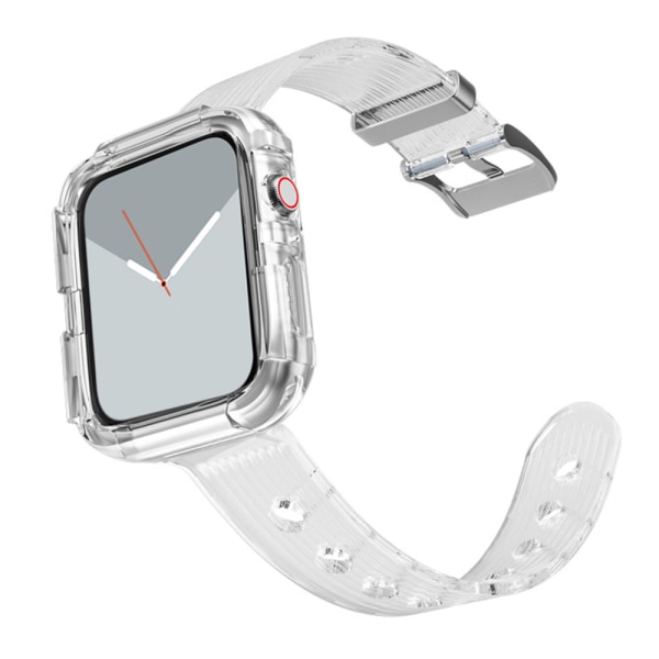 Transparent armband för Apple Watch Series 7/6/5/4/3/2/SE 45m