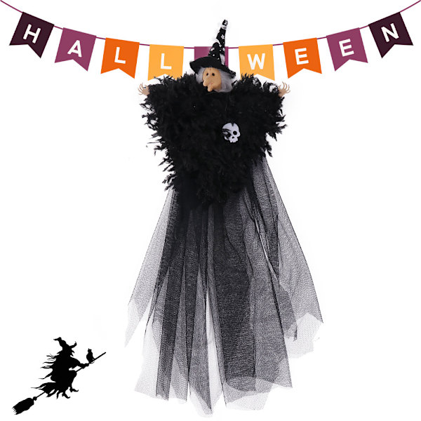 Halloween-dekorasjoner til uteområder, Hvit spøkelses-trollmann for forgården