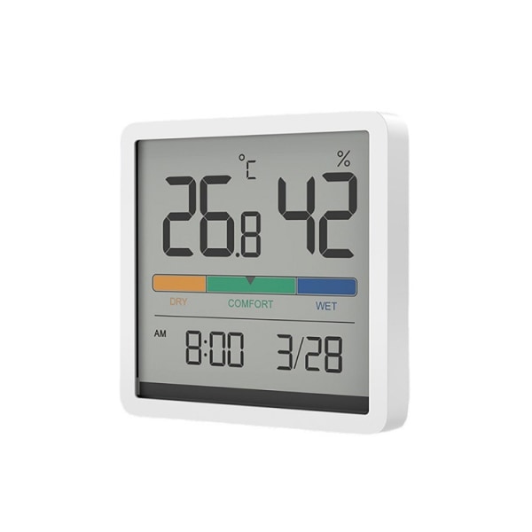 Hygromètre Thermomètre d'intérieur, termomètre numérique de bureau avec moniteur de température et