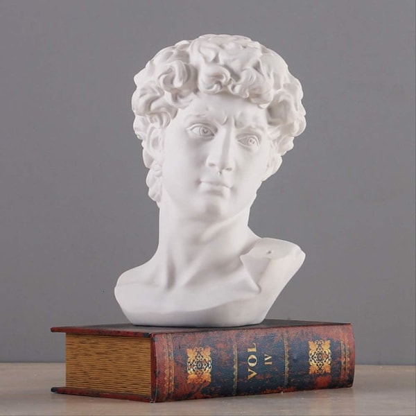 Gresk mytologi David hode byste statue mini Europa Michelangelo