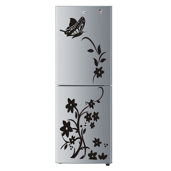 Blå Drøm Fleurs Noires - 140 * 50cm Vinstokker Veggklistremerker Ref