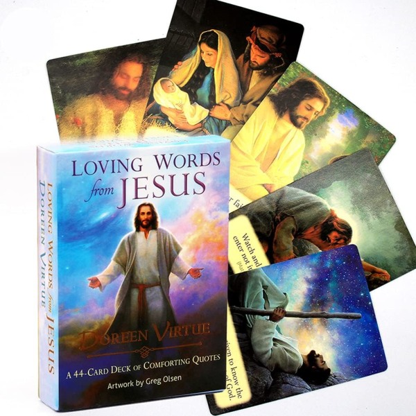 Jesu kærlige ord Tarotkort Oracle Card Divination Fate Card Entertainment Borddæksspil