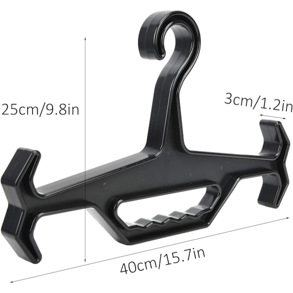 Sort Jagthænger, Multifunktionelt Udstyr Vægmontering Buksestang Stang Heavy Duty Jagt Industrielt Udendørs Heavy Du