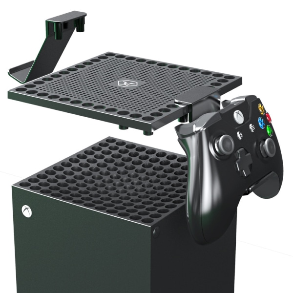 Dust Cover Controller Mount Compatible with Xbox Series X - 2 in 1 Game Accessories with D