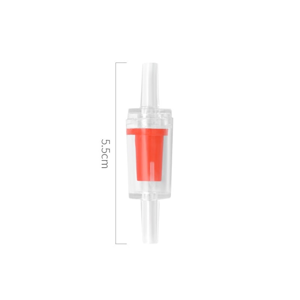 30 Stycken Akvarium Backventil Luftpump Backventil Akvarium Tillbehör för Akvarium Luftpump Skydd, 4mm, Plast
