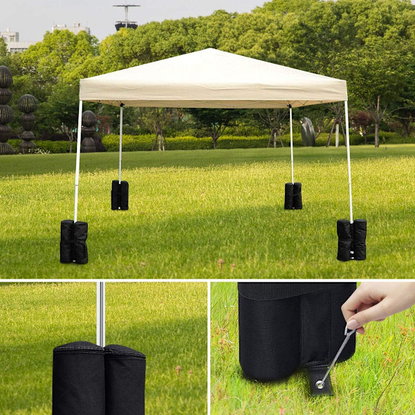 42x30cm, 4-pak tunge sandgazebo, industrielle ben ti