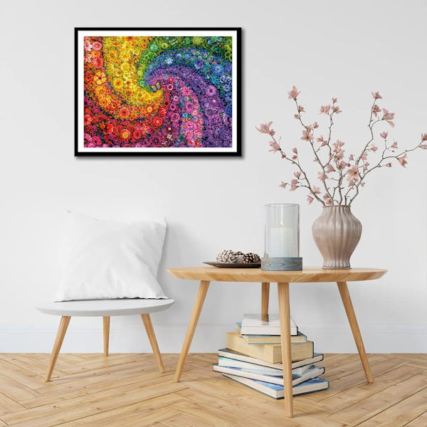 MH-(30x40cm)DIY 5D Diamantmålningssatser för vuxna barn Beginn