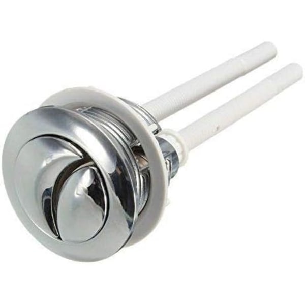 38 mm dobbel trykknapp for toalett spyling krom høytrykk