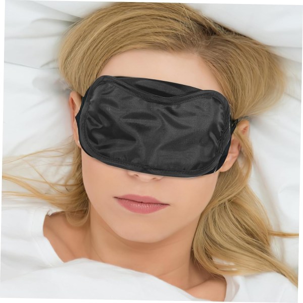 10 delar glasögon täcker ögon för ansiktsvård Silk ögonmask natt B