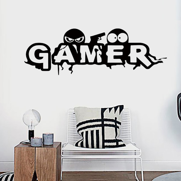 Videospill Gaming Personlig Gamer Tag Vinyl Klistremerke Dekal