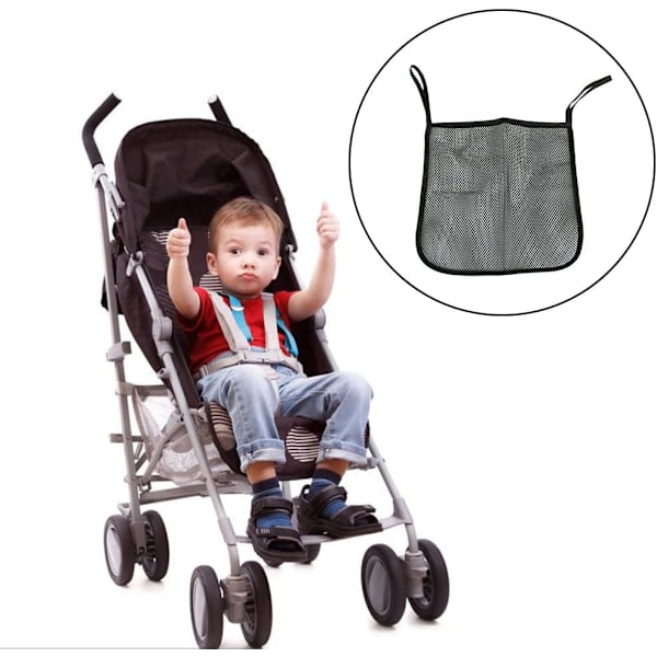 Mesh Vogn Oppbevaringspose, Universal Vogn Oppbevaringsnett, Spaser