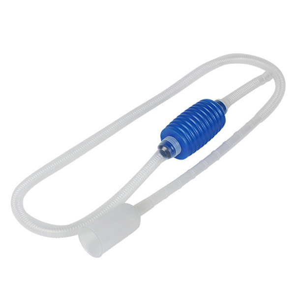 Akvarierensare Siphon. Manuell Sandsugpump, Enhands