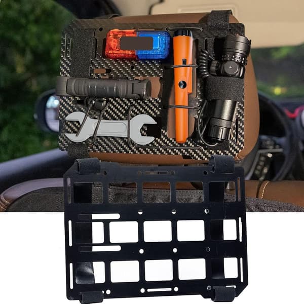 Stive paneler til køretøjer, bil nakkestøtte organizer, lastbil rack gear mount | Biltilbehør til interiør, multifunktionel