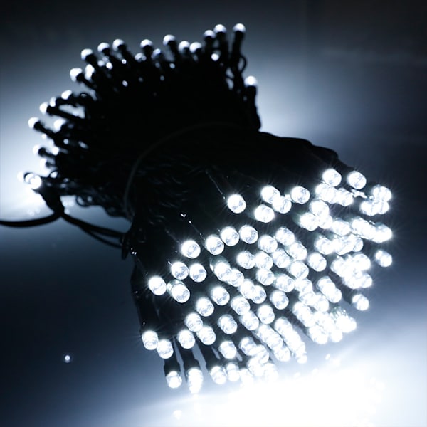 Jouluvalot, 200 LED-lamppua, Lämmin Valkoinen, Sisä- ja Ulkokoristelu