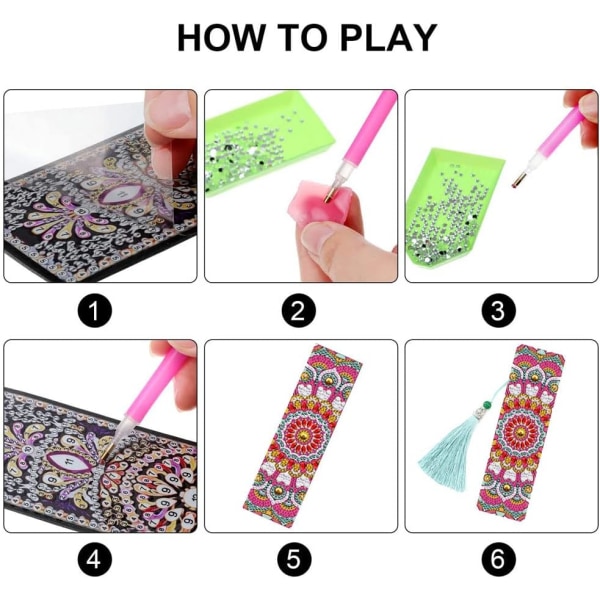 （Christmas）Diamond Painting Bookmark(Style 3)