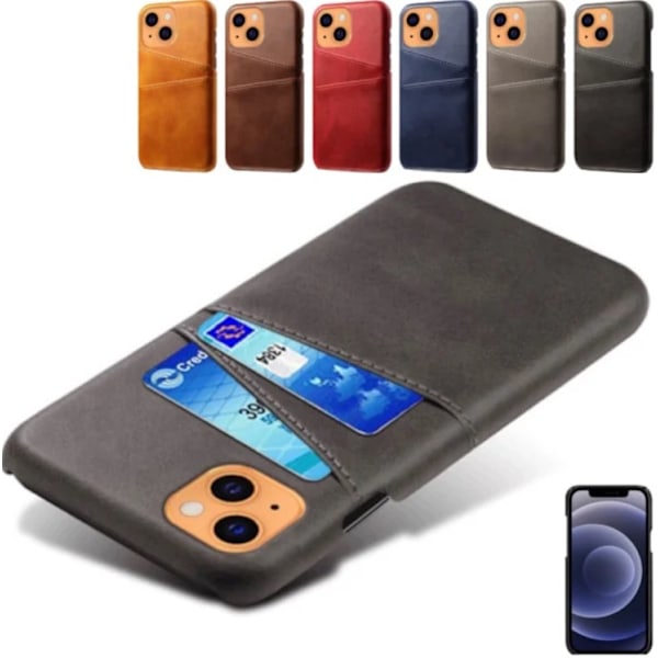 iPhone 13 fodral kort - Brun iPhone 13