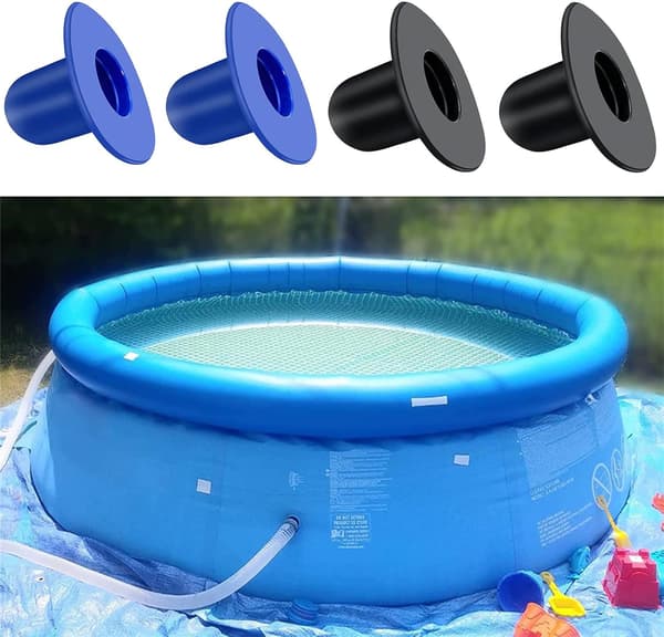 Poolpropper Pool Afløbspropper Udskiftningspoolpropper Poolforseglingspropper Poolbundpropper Poolpumpeprop Kompatibel med Intex og Bestway 4 stk
