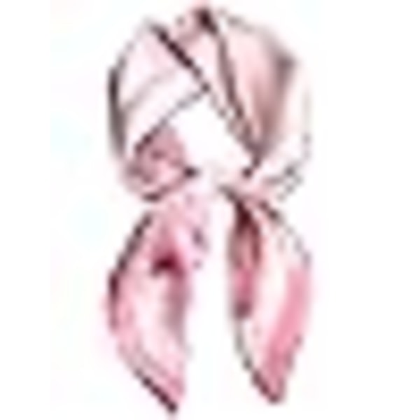 Hårbandanas Skjerf For Kvinner Lett Mote Hals Silke Sateng Hodeskjerf For Soving Håndvesker Skjerf