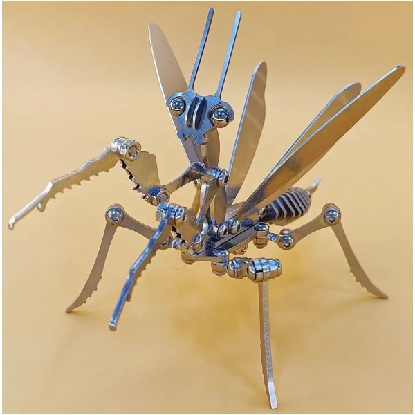 3D Metallpussel DIY Modellkit Kreativa Metallprydnader Mantis Met
