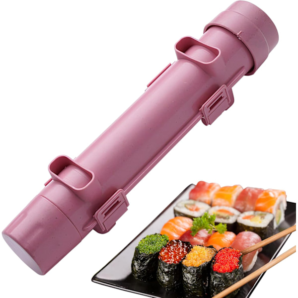 Sushi Maker, Fødevaregodkendt Sushi Bazooka, Sushi Forme, Perfekt til at Lave Sushi Ruller med Ris, Grøntsager og Kød. Ideelt DIY Sushi Værktøjssæt til Begyndere