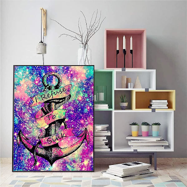 30x40 CM 5D timanttimaalaus, DIY timanttimaalaus, timanttimaali