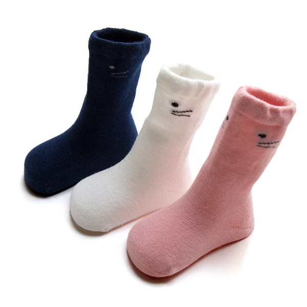 Baby vintersokker 0-4 år gamle sokker til nyfødte drenge piger Thi 0ac7 |  Fyndiq