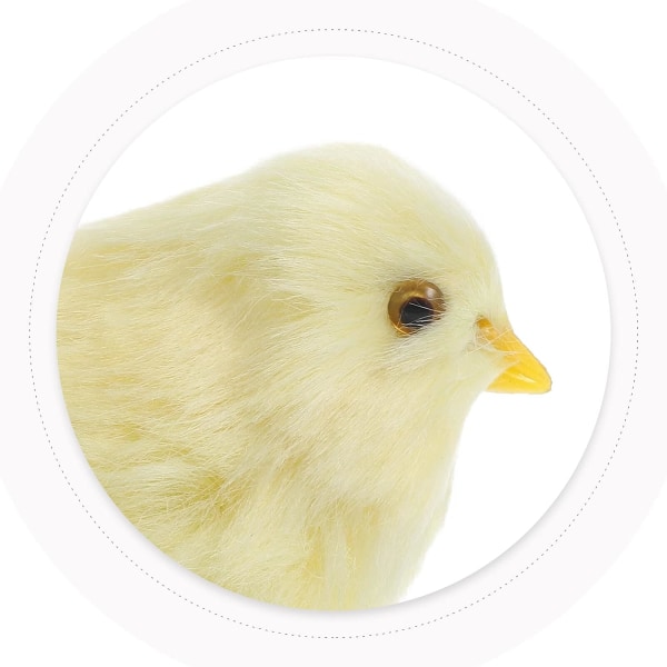 2kpl Easter Chick Decors Keltainen Chick Pehmolelut täytetyt Rea