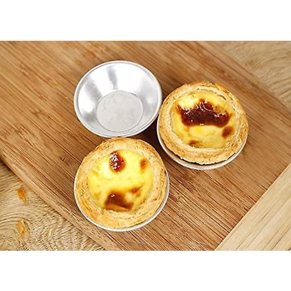 Tykkere kakekopp eggtart puddingform DIY verktøy 20 stk