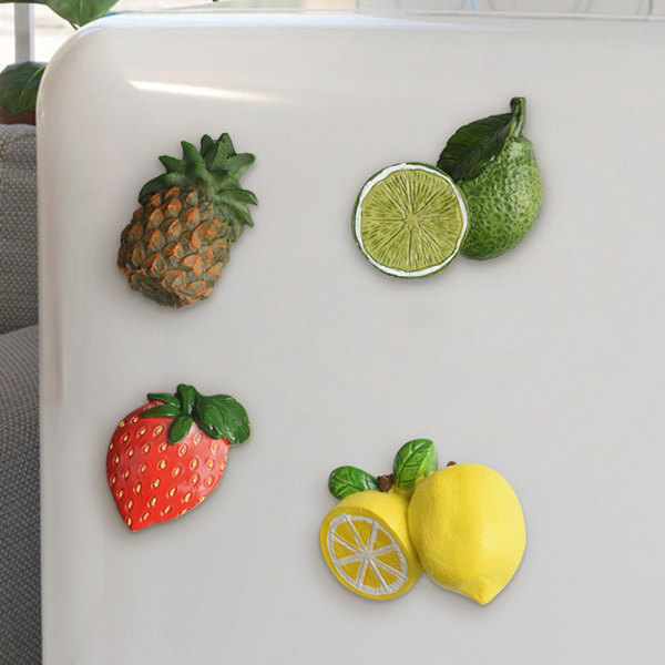 4 styks dekorative køleskabsmagneter, perfekte køleskabsmagneter f