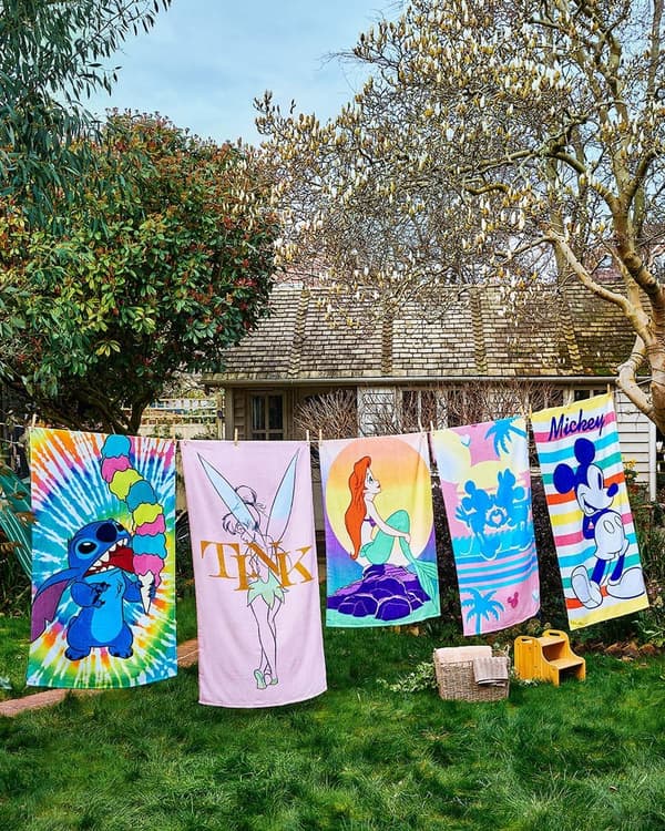 Disney Lilo & Stitch - Ekstra Stort Badehåndkle - 80*160 cm