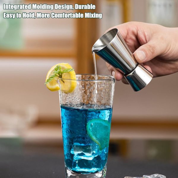 2 stk. Cocktail Jigger, Cocktailmåler 20/40 ml, Dobbelt Jigger