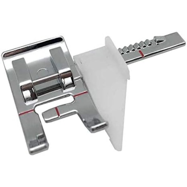 3,6x4,6x0,75cm, (Universal, Snap-on) Trykfod med justerbar guide til Alfa, Singer, Brother, Li