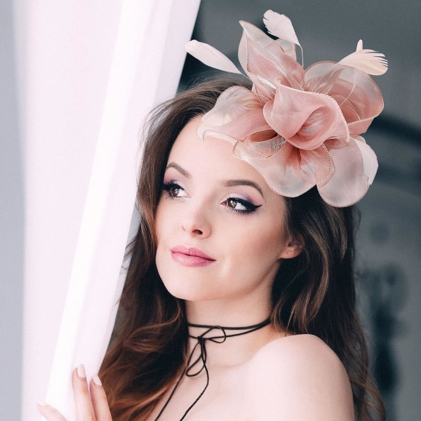 Fascinator Mesh, Minihatt for Kvinner Bryllup Hårtilbehør
